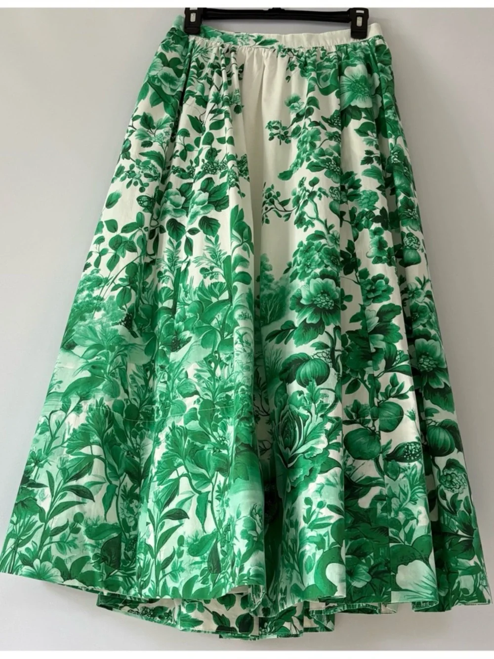 NEW Anthropologie Maeve The Jacie Poplin A-Line Floral Scenic Maxi Skirt, S - Picture 4 of 14